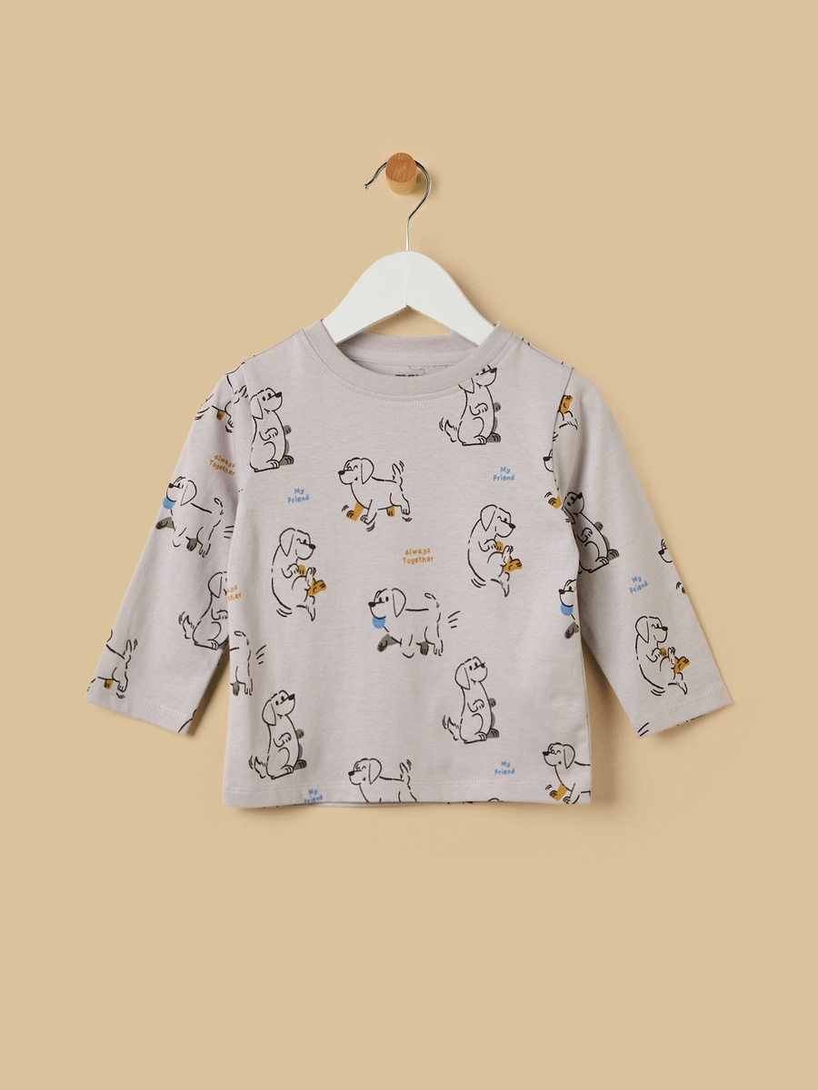 Dog Print T-Shirt