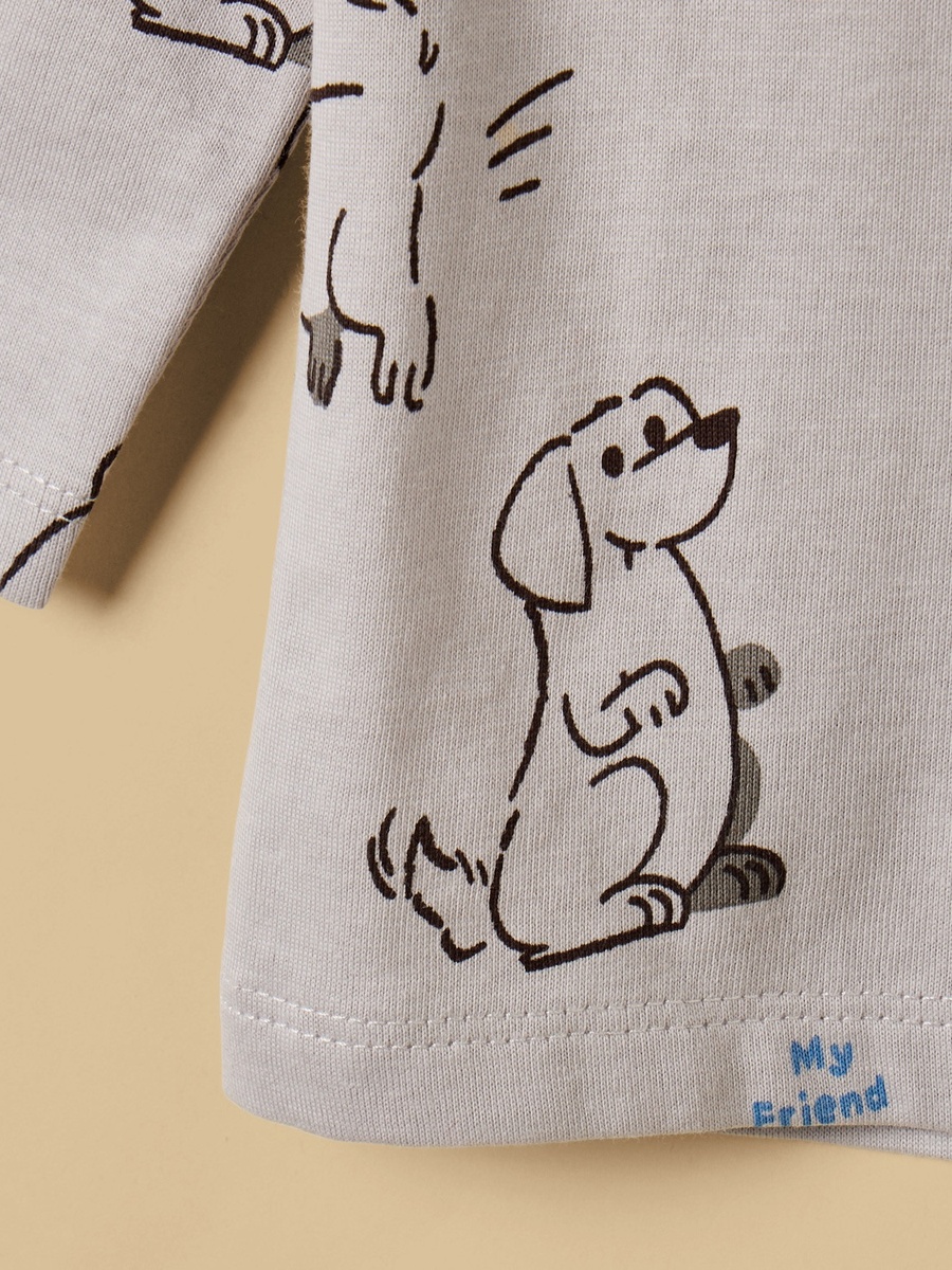 Dog Print T-Shirt