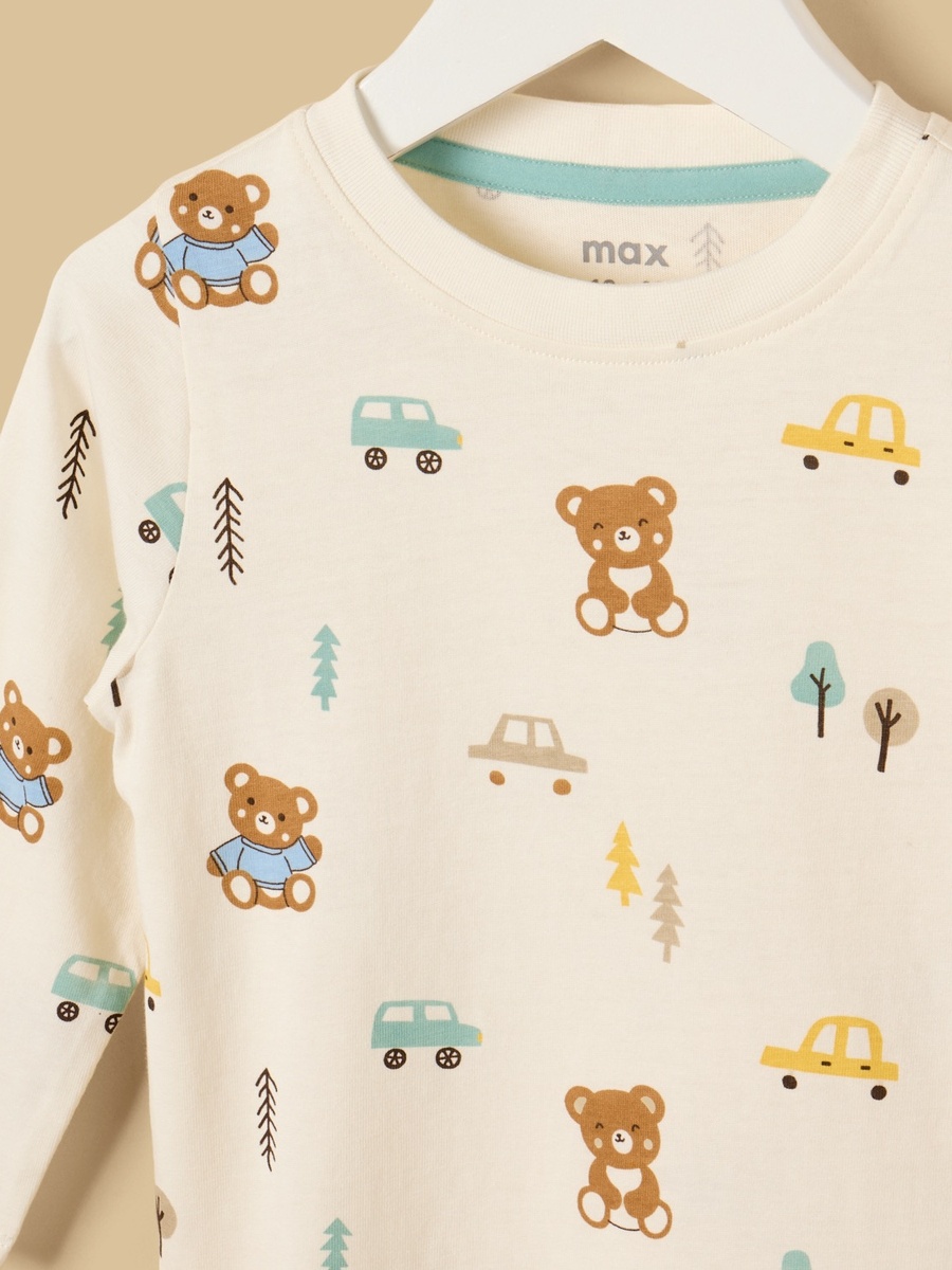 Bear Print T-Shirt