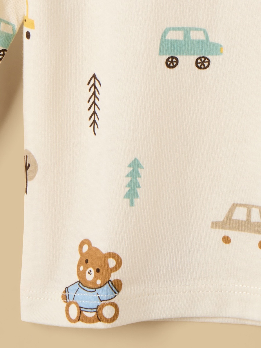 Bear Print T-Shirt