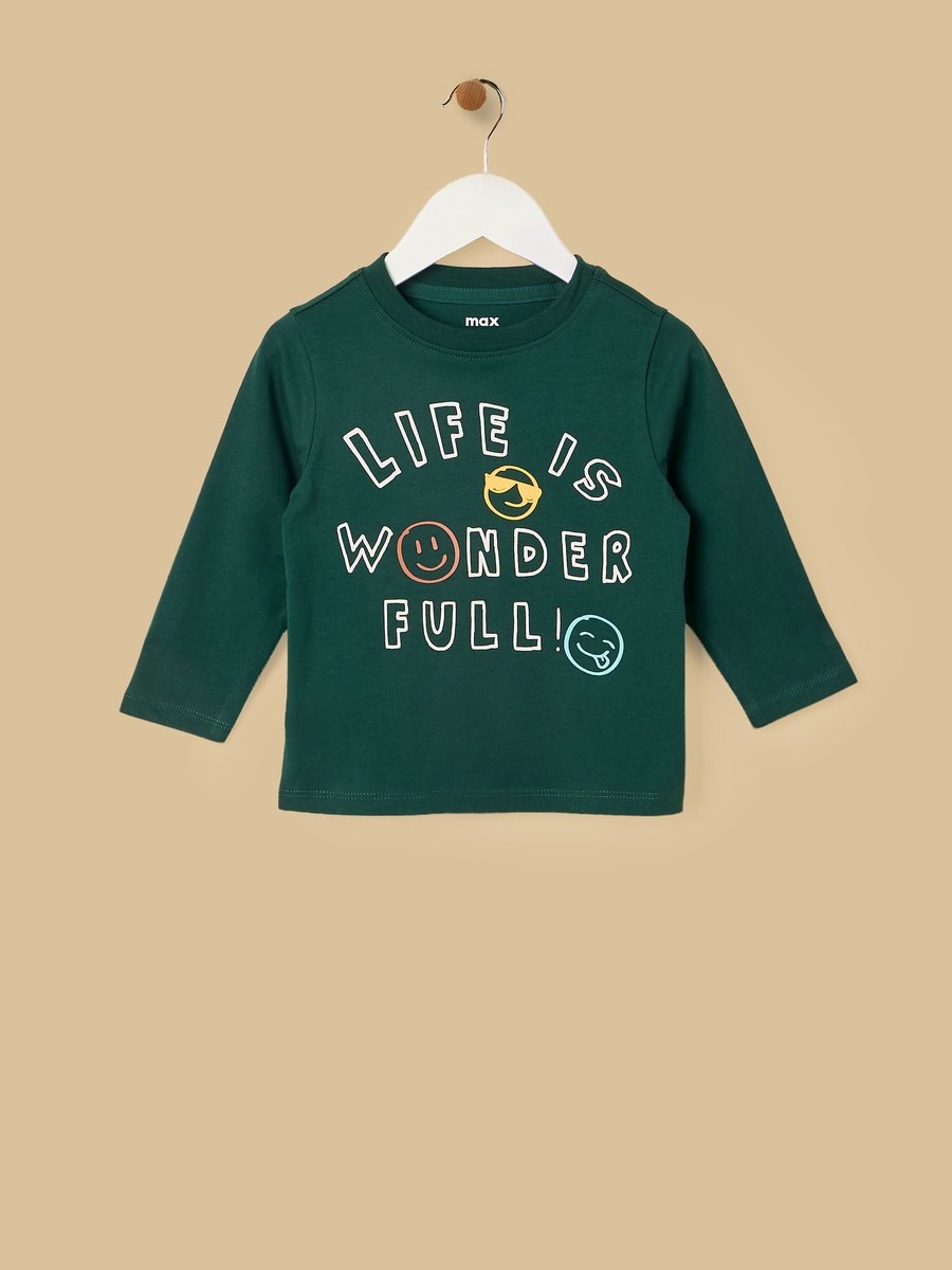 Slogan Print T-Shirt