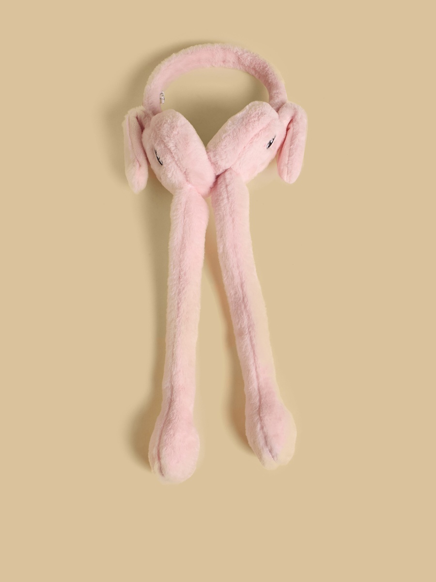 Embroidered Ear Muff with Moving Ears