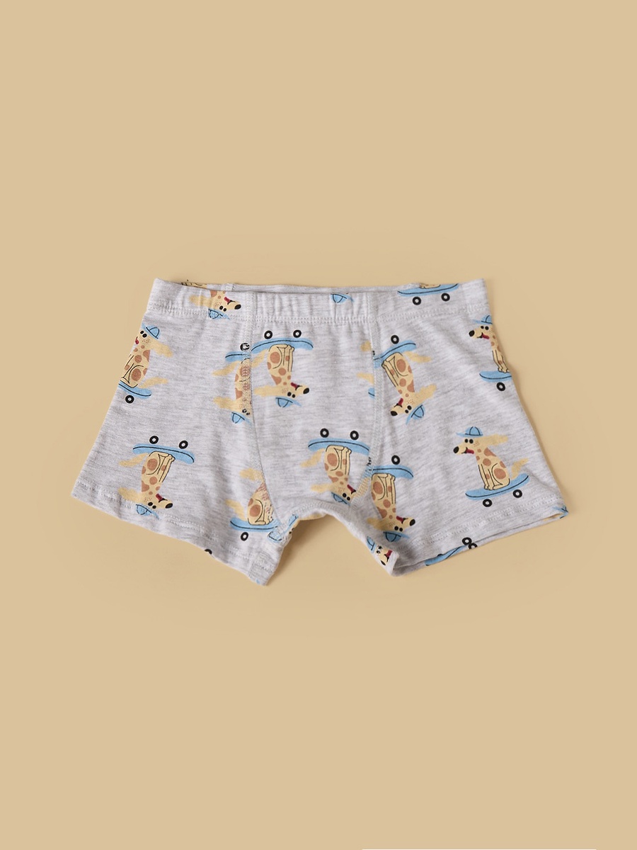 Pack of 5 - Dog Print Trunks
