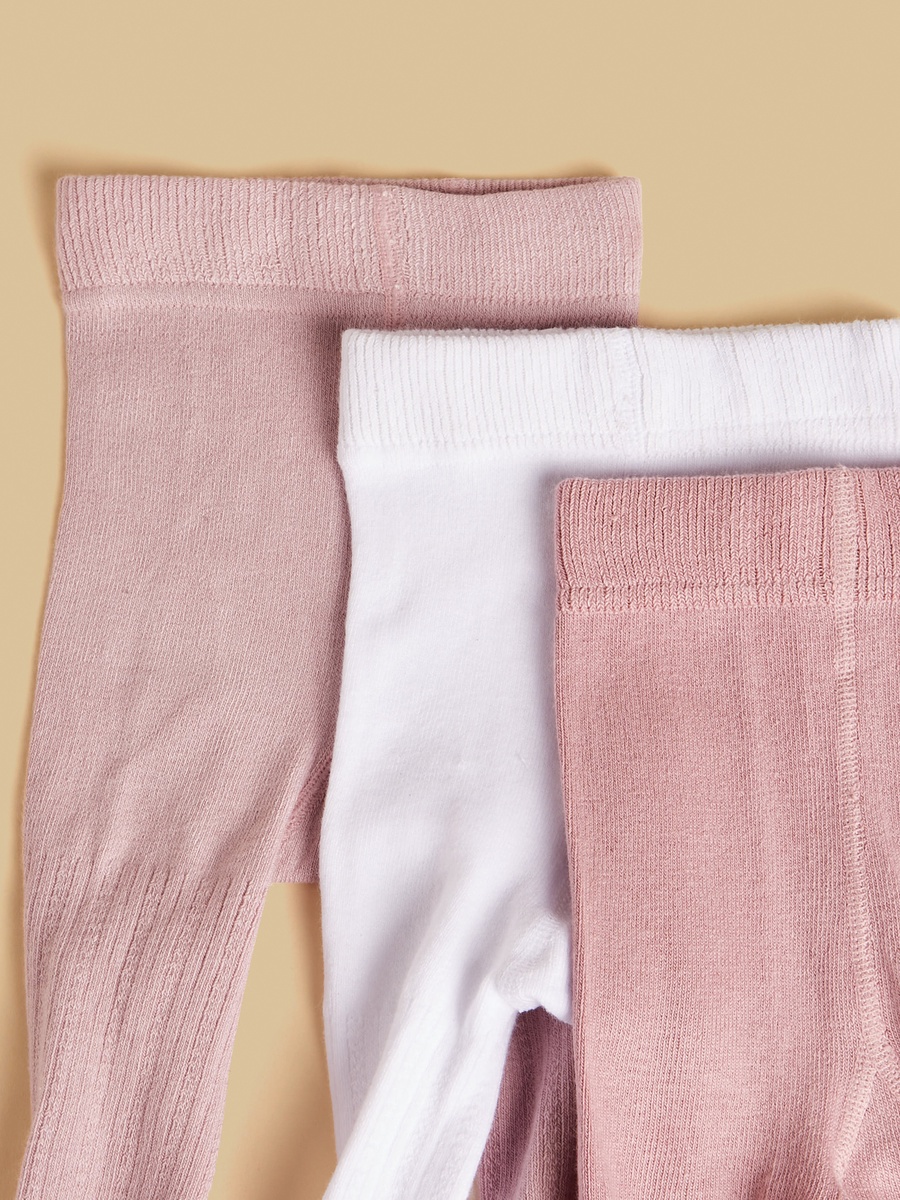Pack of 3 - Textured Tights