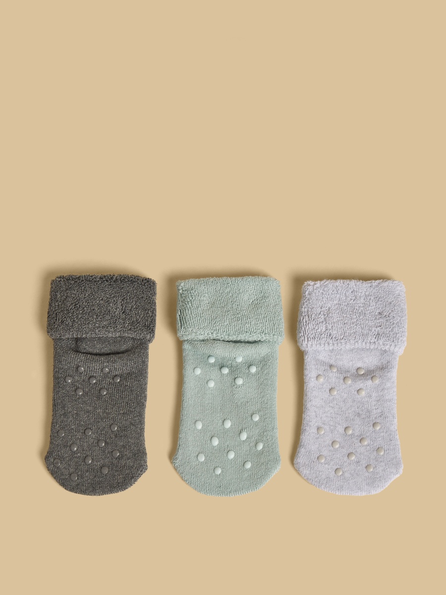 Pack of 3 - Printed Anti-Skid Socks