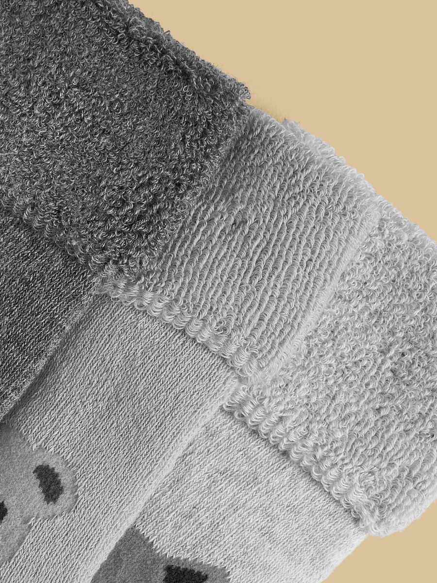 Pack of 3 - Printed Anti-Skid Socks