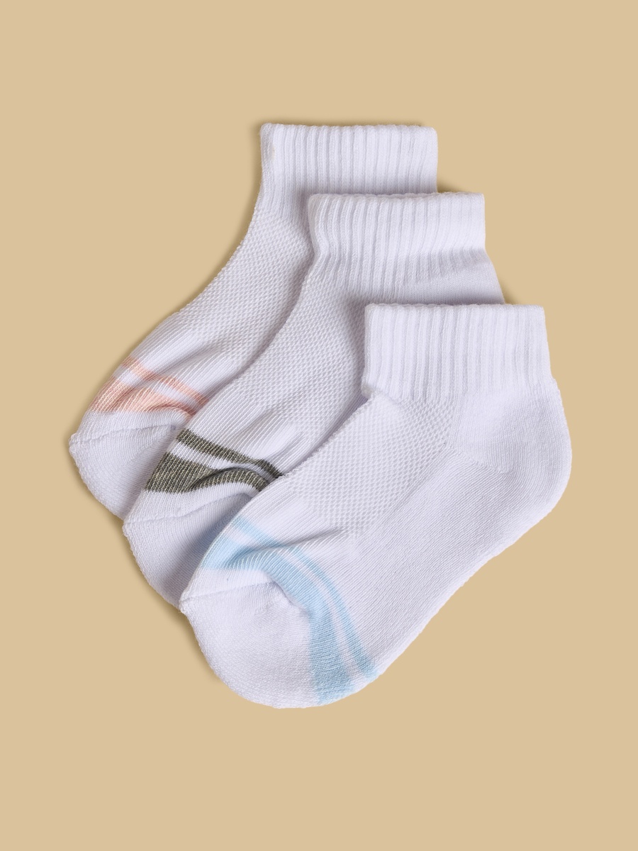 Pack of 3 - Textured Ankle Length Socks
