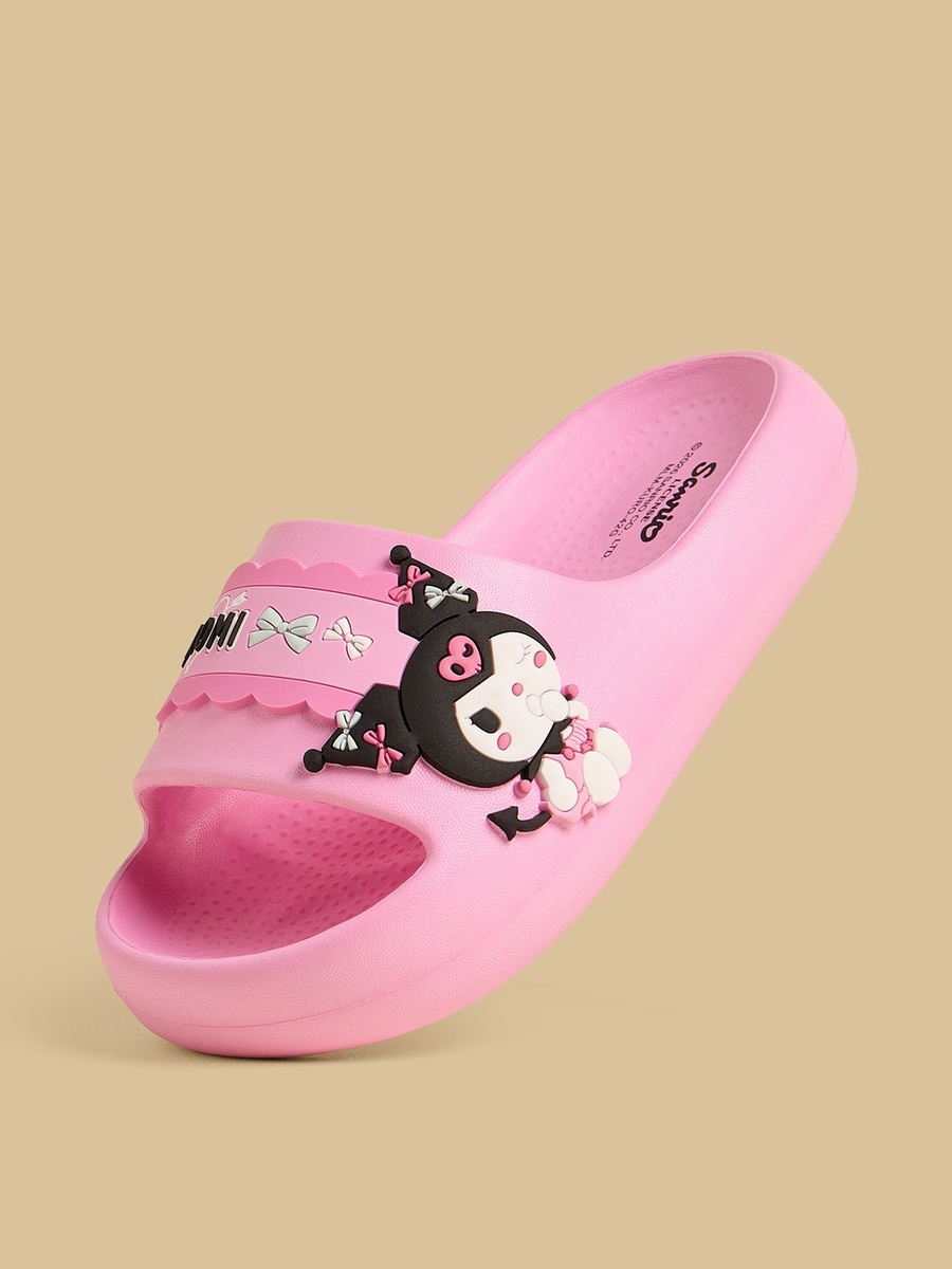 Kuromi Applique Slides