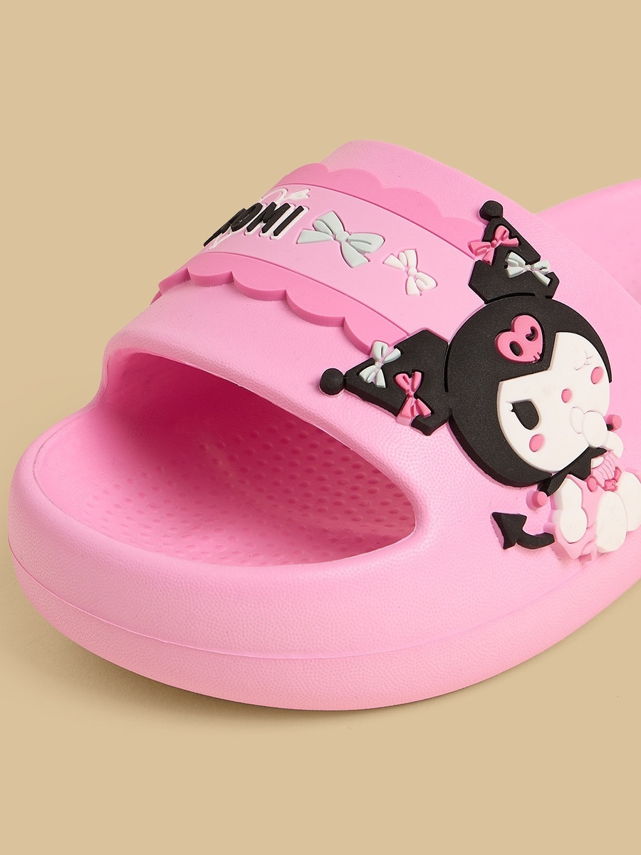 Kuromi Applique Slides