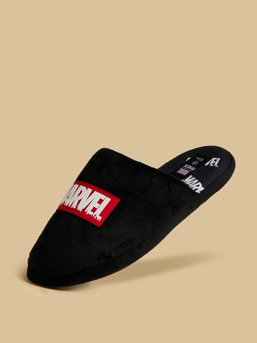 Marvel Print Bedroom Slippers