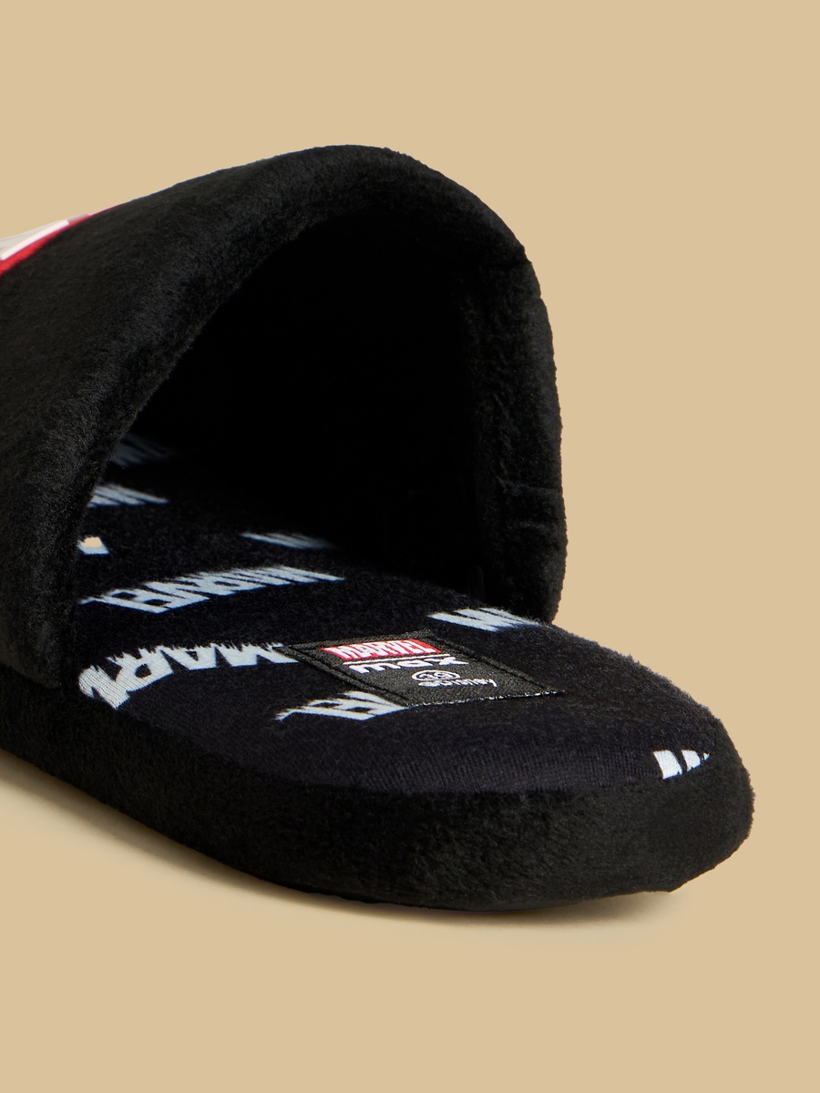 Marvel Print Bedroom Slippers