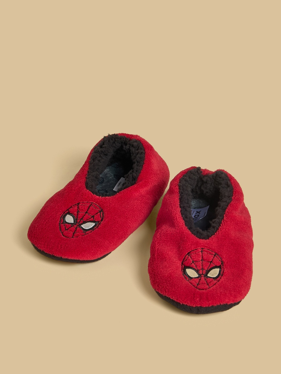 Spider-Man Embroidered Footies