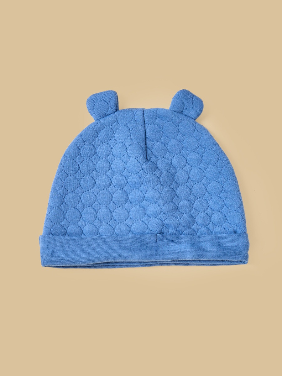 Penguin Applique Quilted Sleepsuit with Cap