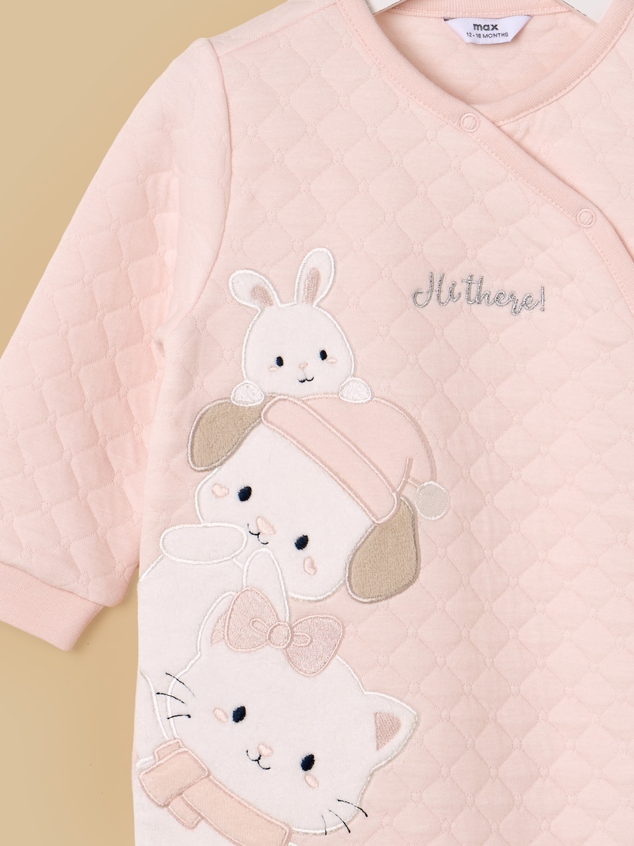 Applique Accent Sleepsuit