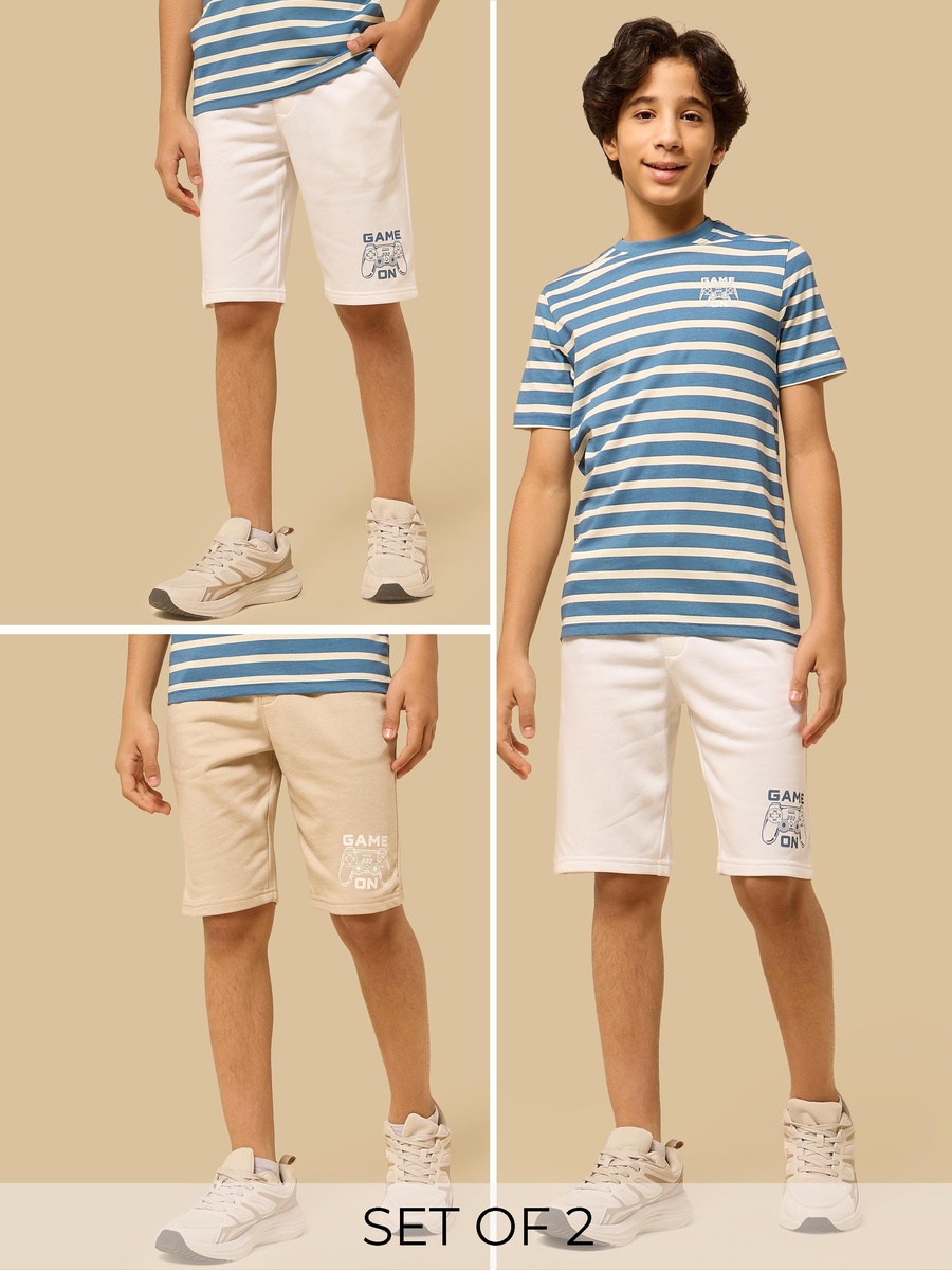 Pack of 2 - Printed Shorts