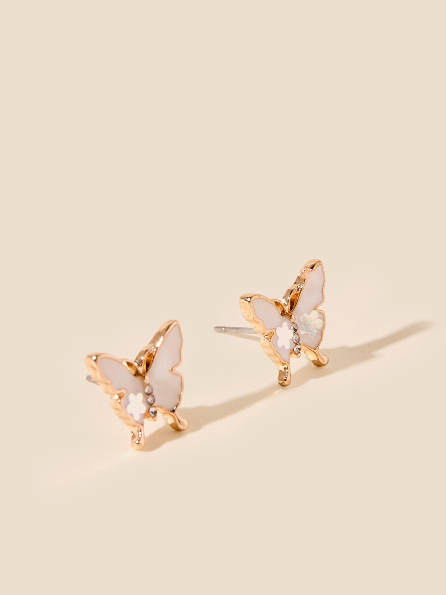 Butterfly Accent 4-Piece Jewellery Set