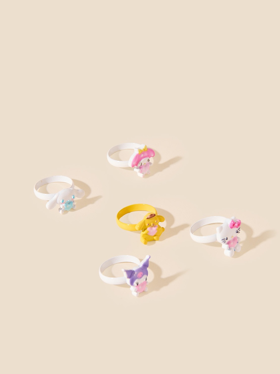 Pack of 5 - Hello Kitty and Friends Accent Ring