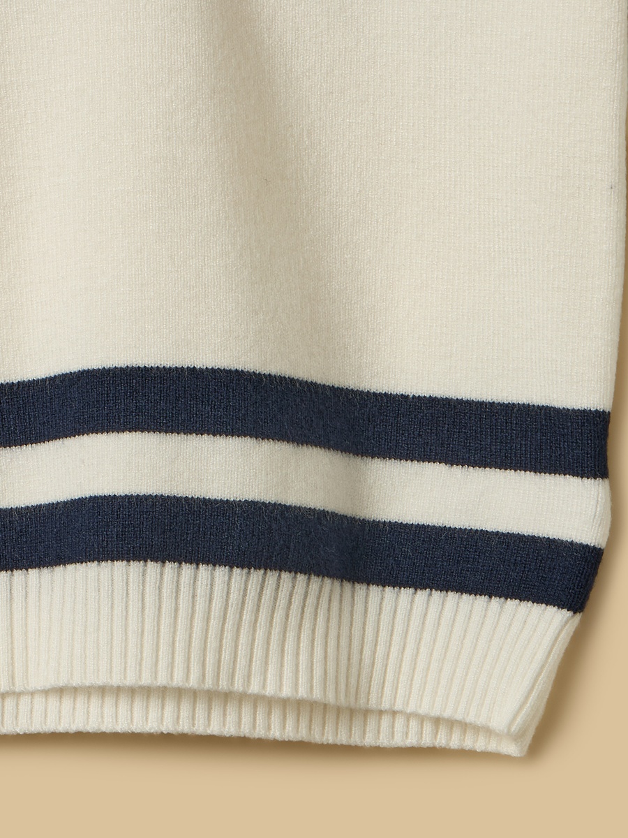 Varsity Embroidered Polo T-Shirt
