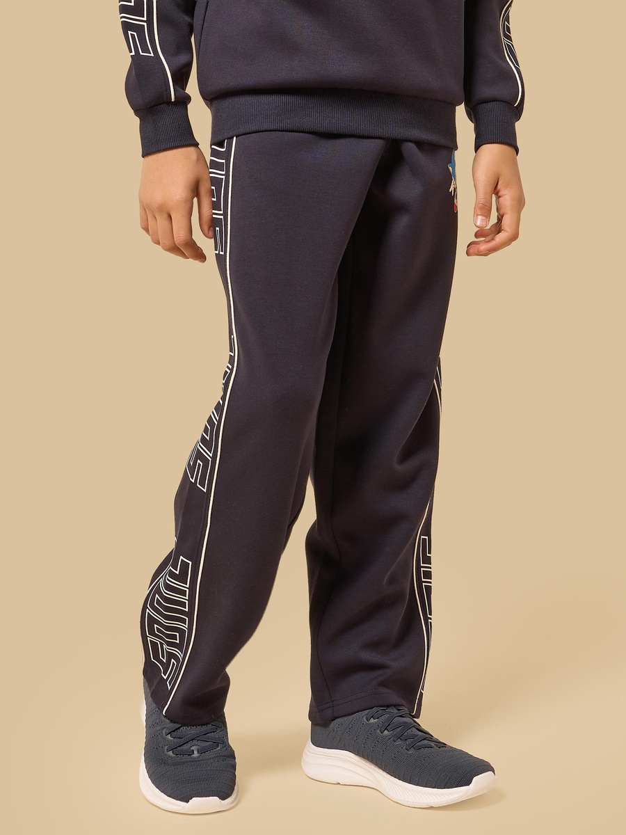 Sonic Print Baggy Track Pants