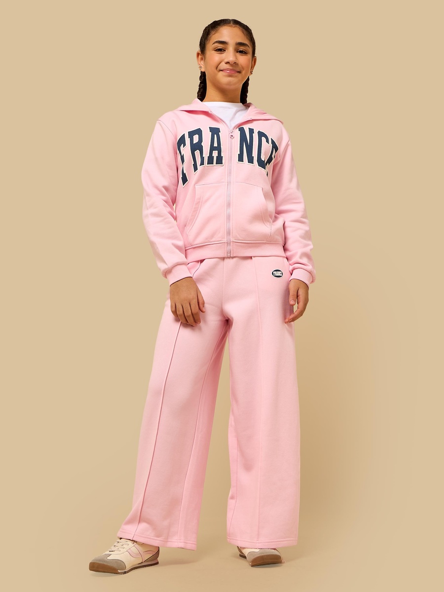 Mid Rise Wide Leg Pants