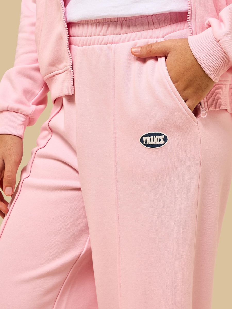 Mid Rise Wide Leg Pants