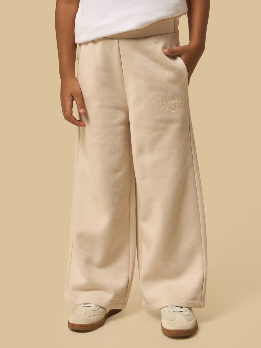 Embroidered Track Pants