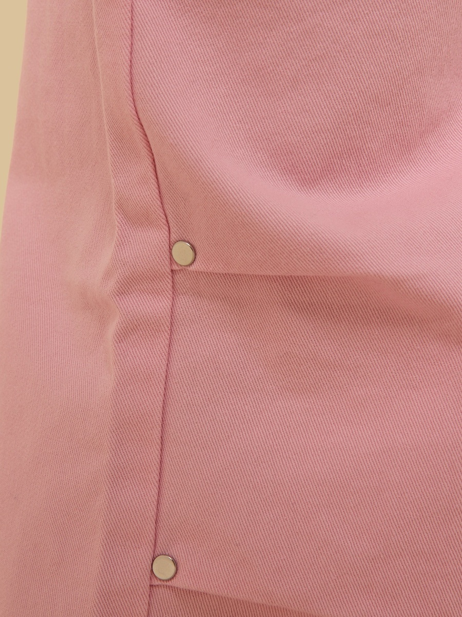Twill Wide Leg Trousers