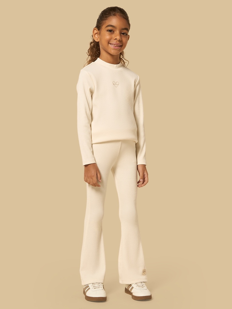 Pack of 3 - Ribbed Flared Pants