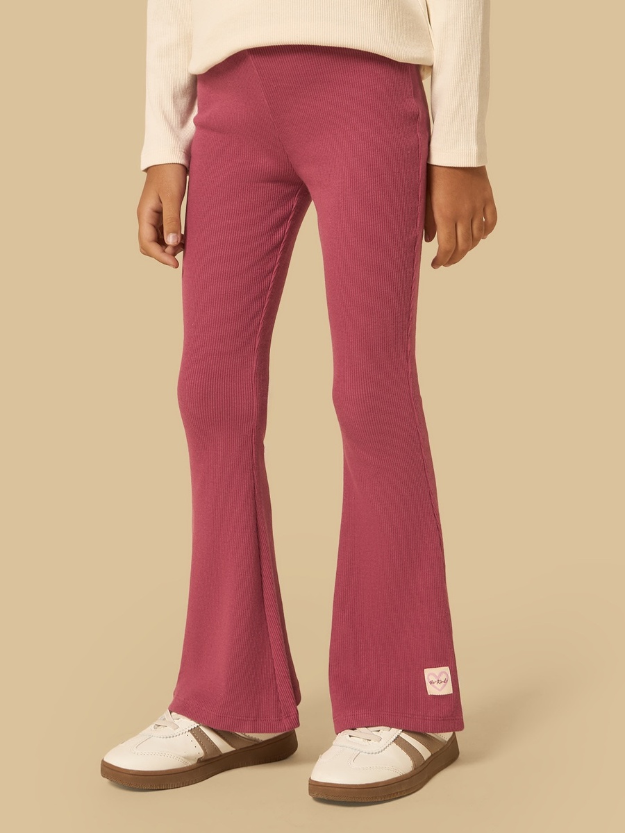 Pack of 3 - Ribbed Flared Pants