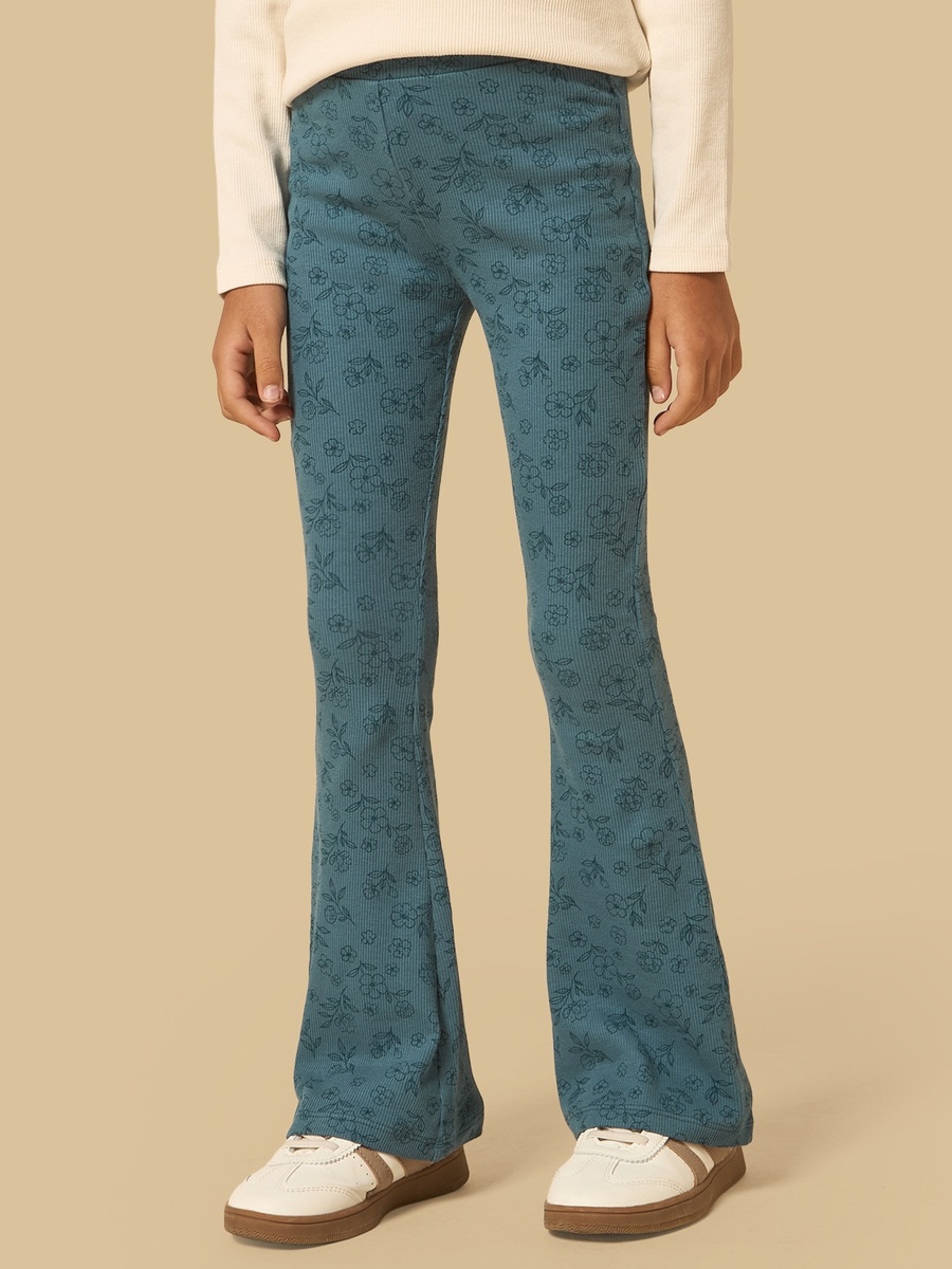 Pack of 3 - Ribbed Flared Pants