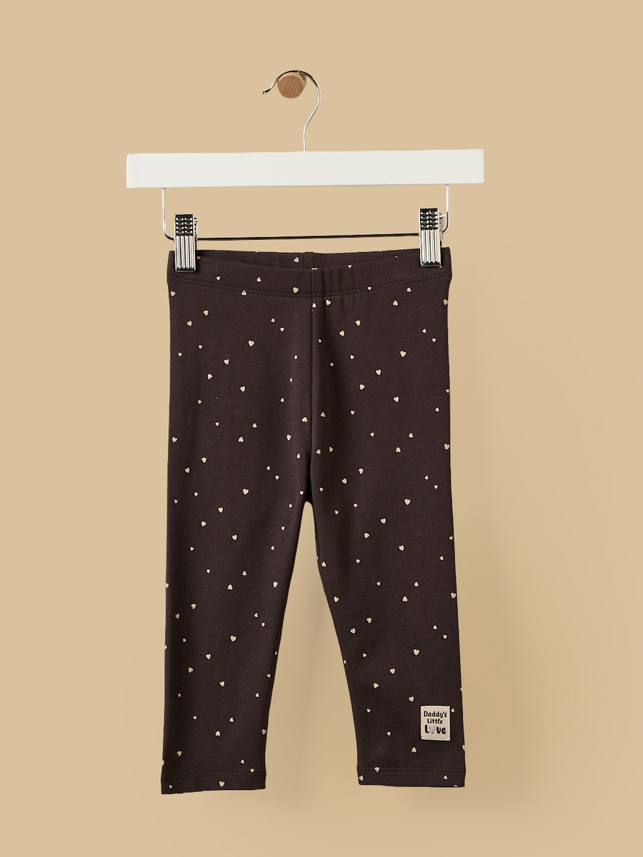 Heart Print Leggings
