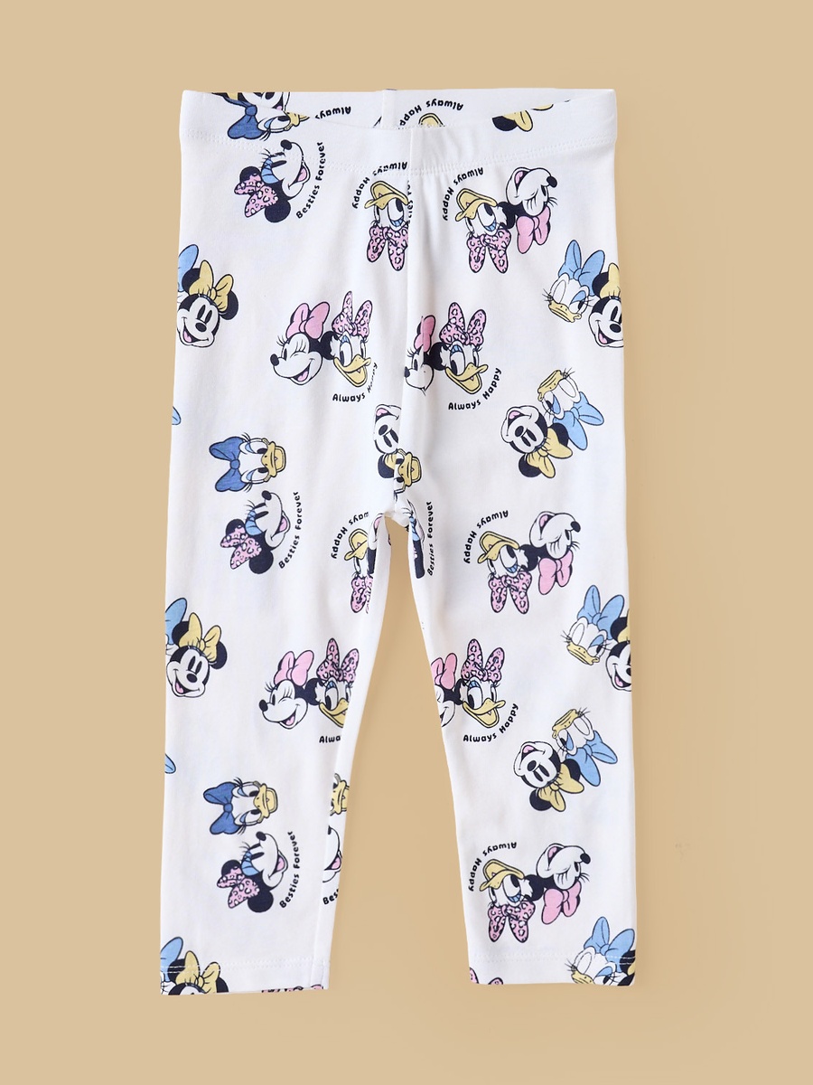Pack of 3 - Minnie Mouse and Daisy Duck Print Leggings