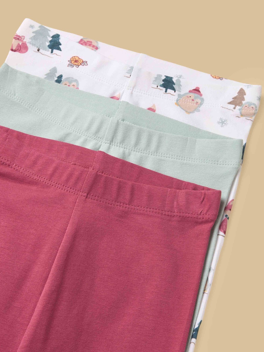 Pack of 3 - Assorted Print Leggings