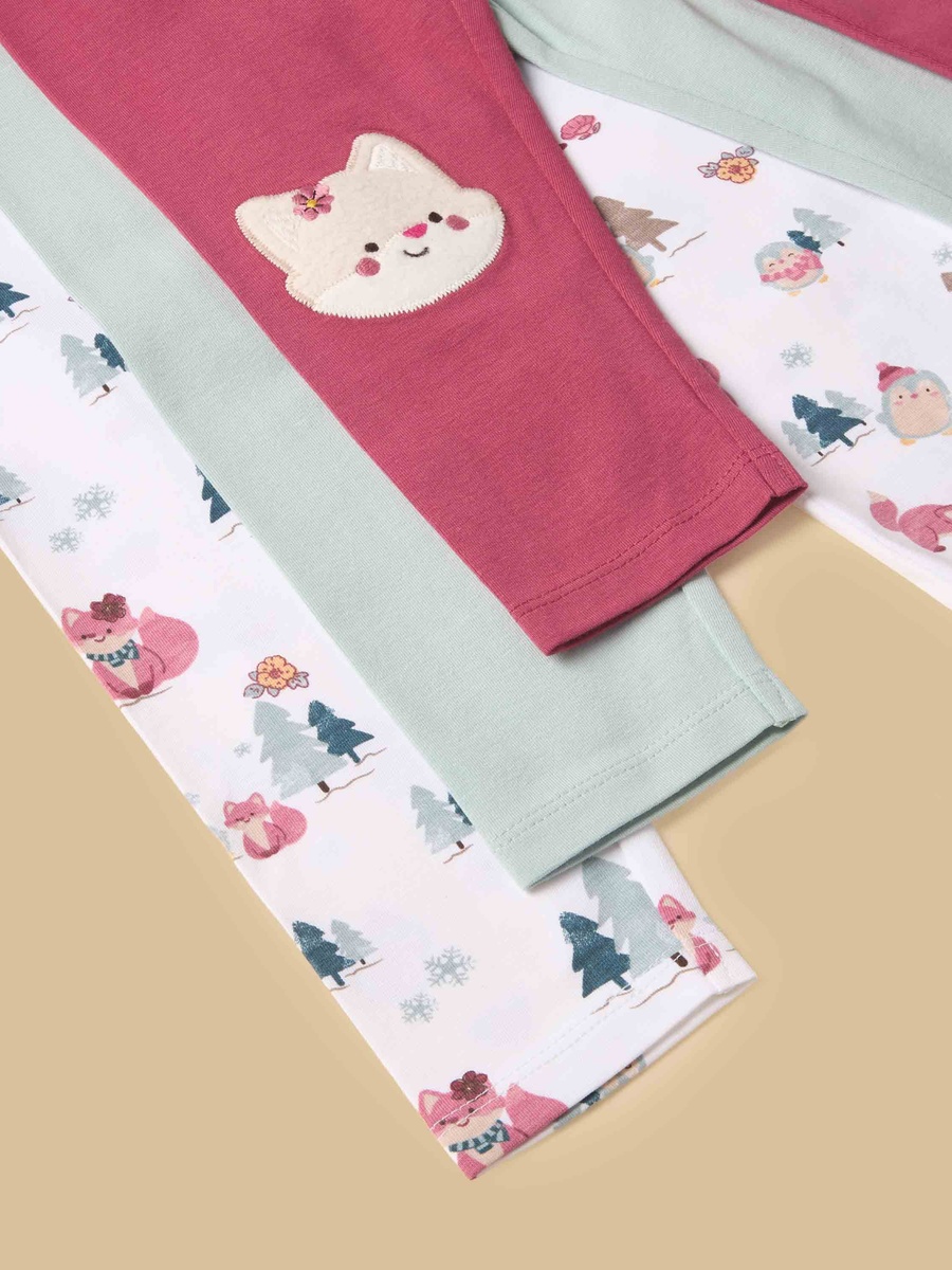 Pack of 3 - Assorted Print Leggings