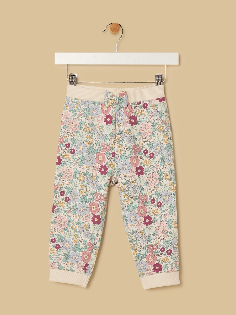 Floral Print Joggers