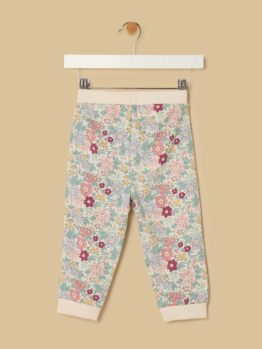 Floral Print Joggers
