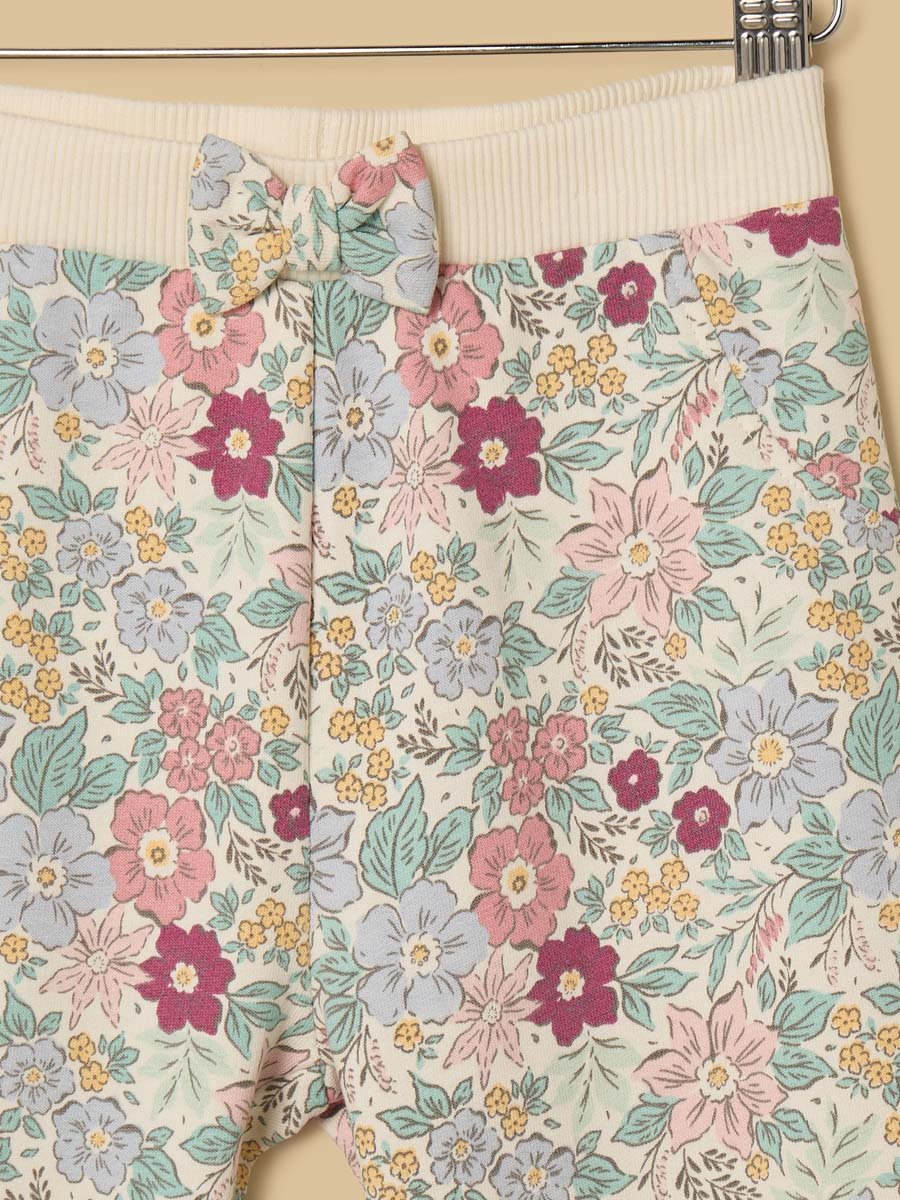Floral Print Joggers