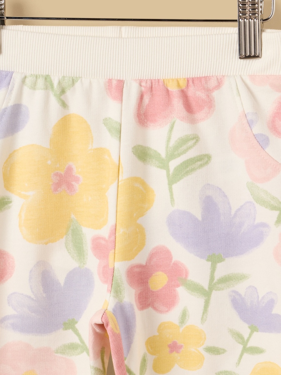 Floral Print Joggers