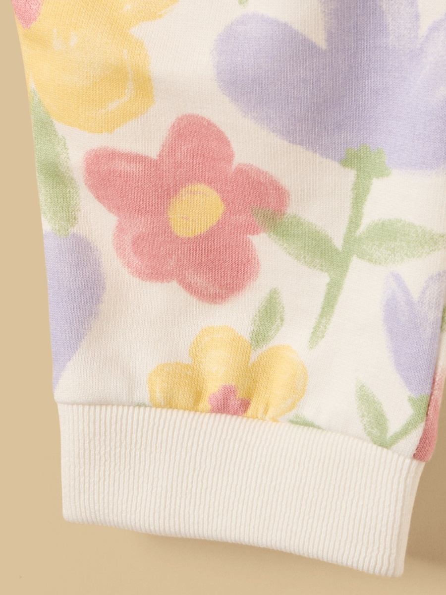 Floral Print Joggers