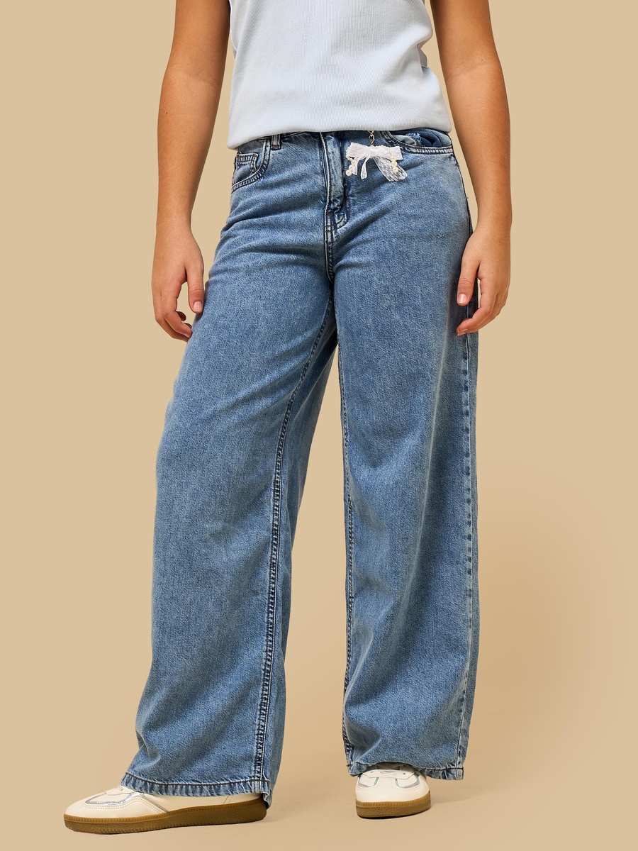 Wide Leg Tencel Fluid Jeans