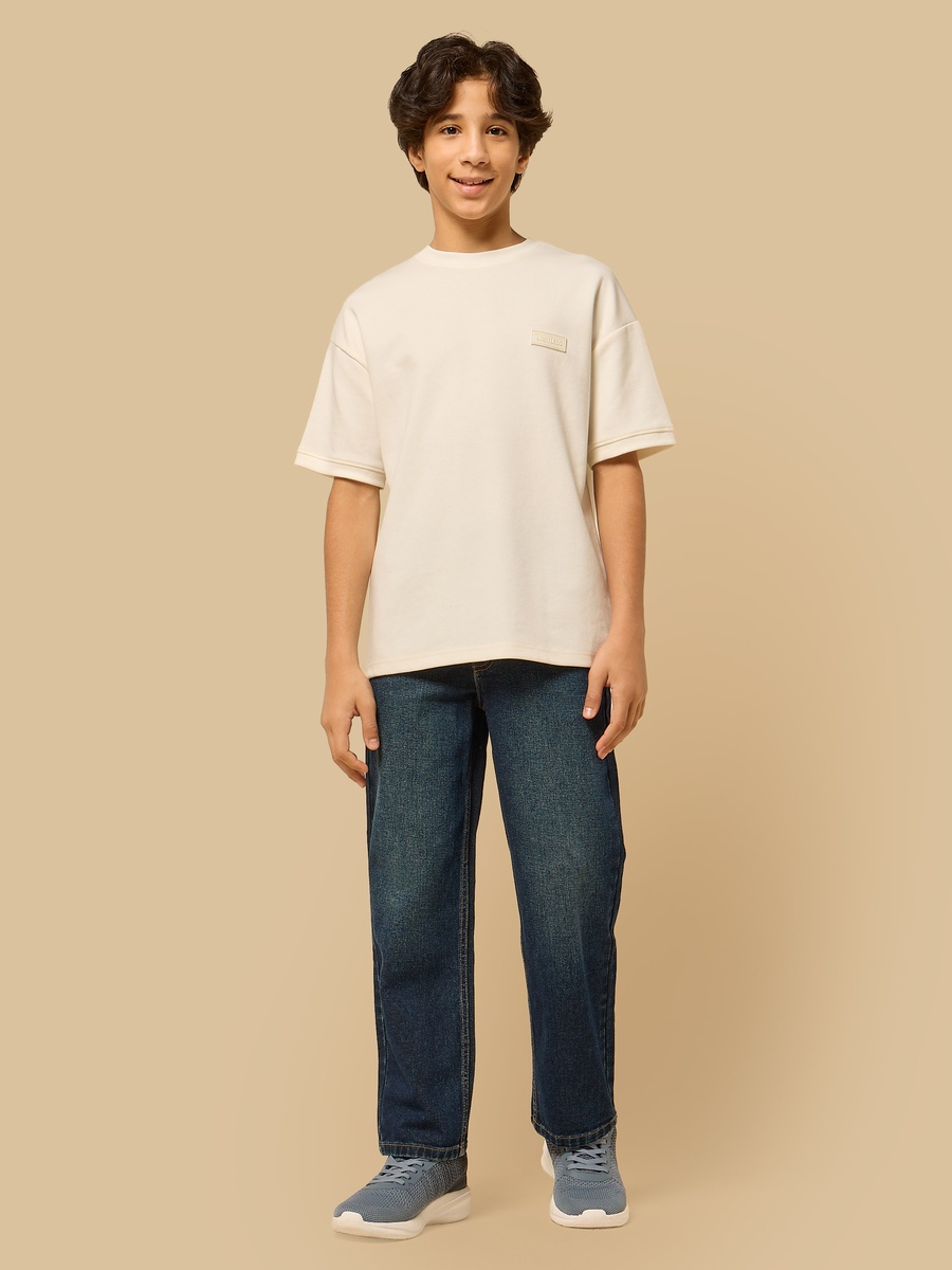 Loose Fit Cotton Jeans