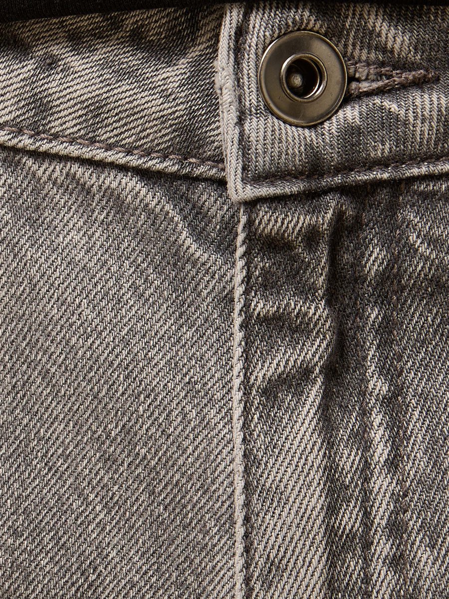 Barrel Fit Cotton Jeans