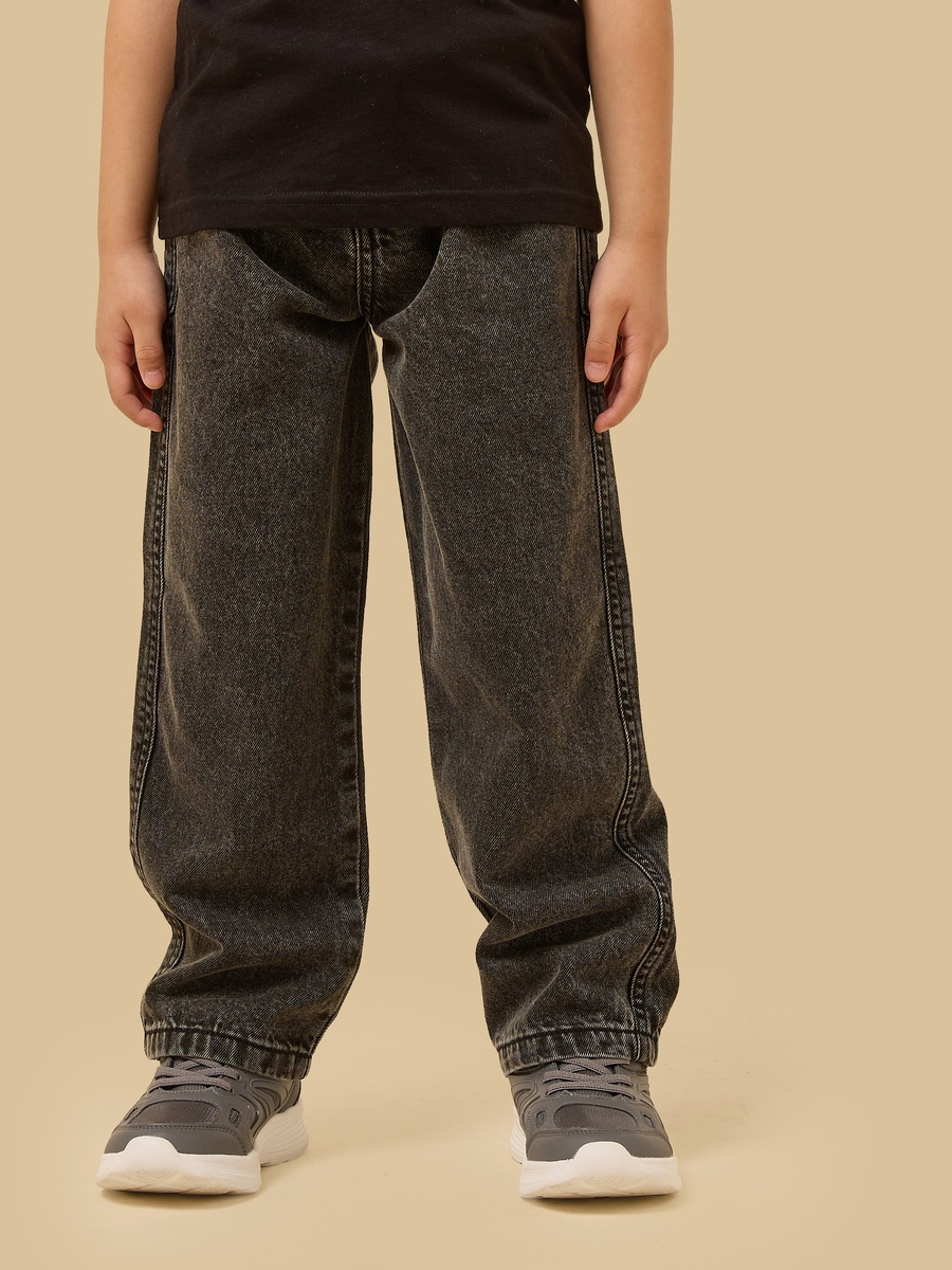 Balloon Fit Pull-On Jeans