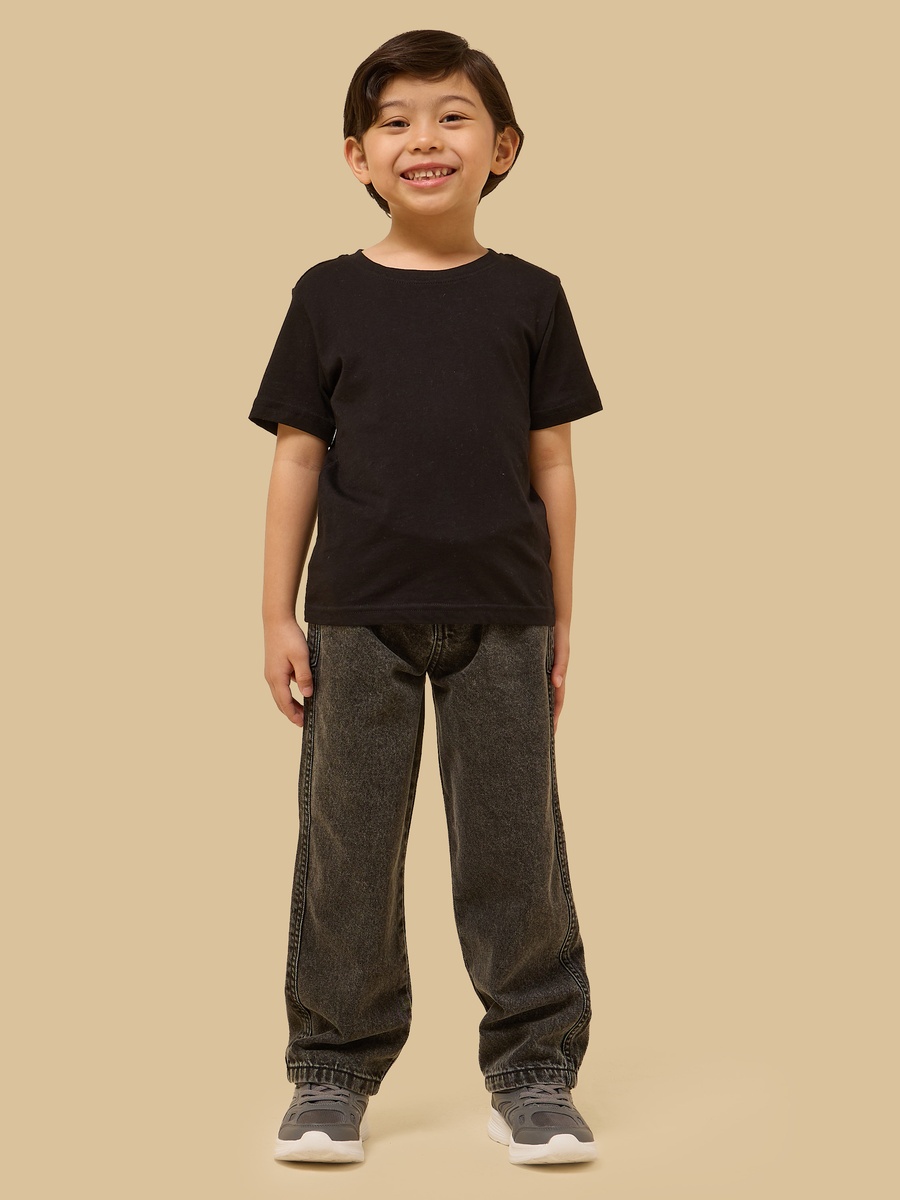 Balloon Fit Pull-On Jeans
