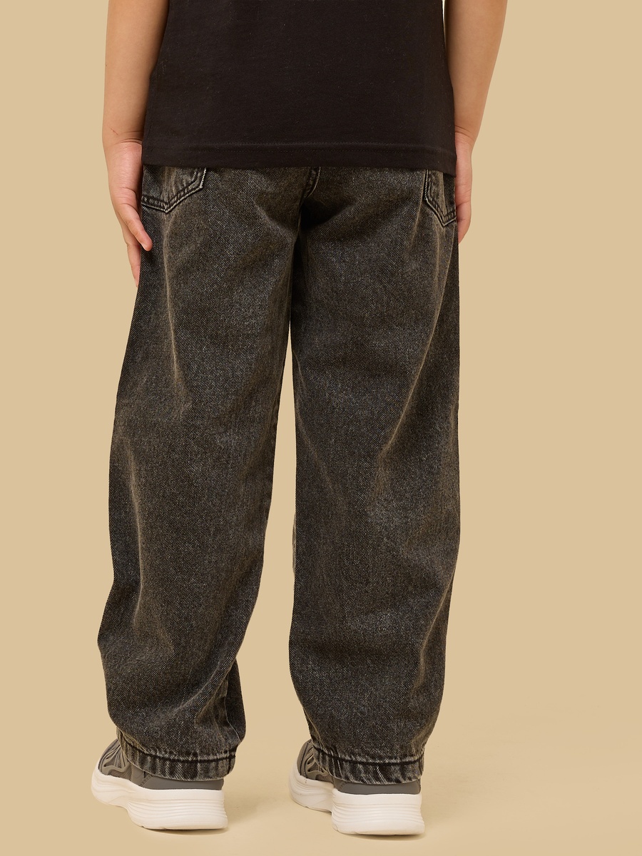 Balloon Fit Pull-On Jeans