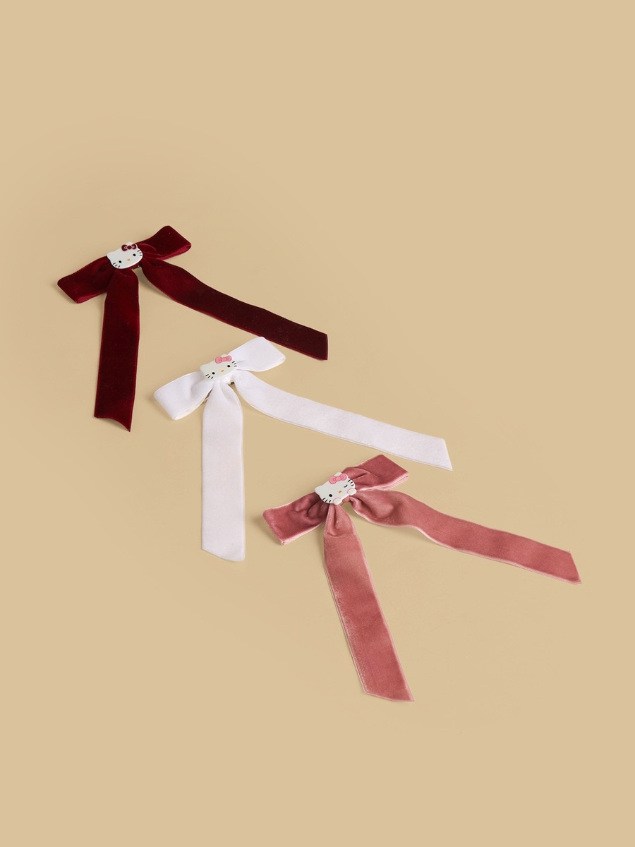 Pack of 3 - Hello Kitty Accent Hair Clip