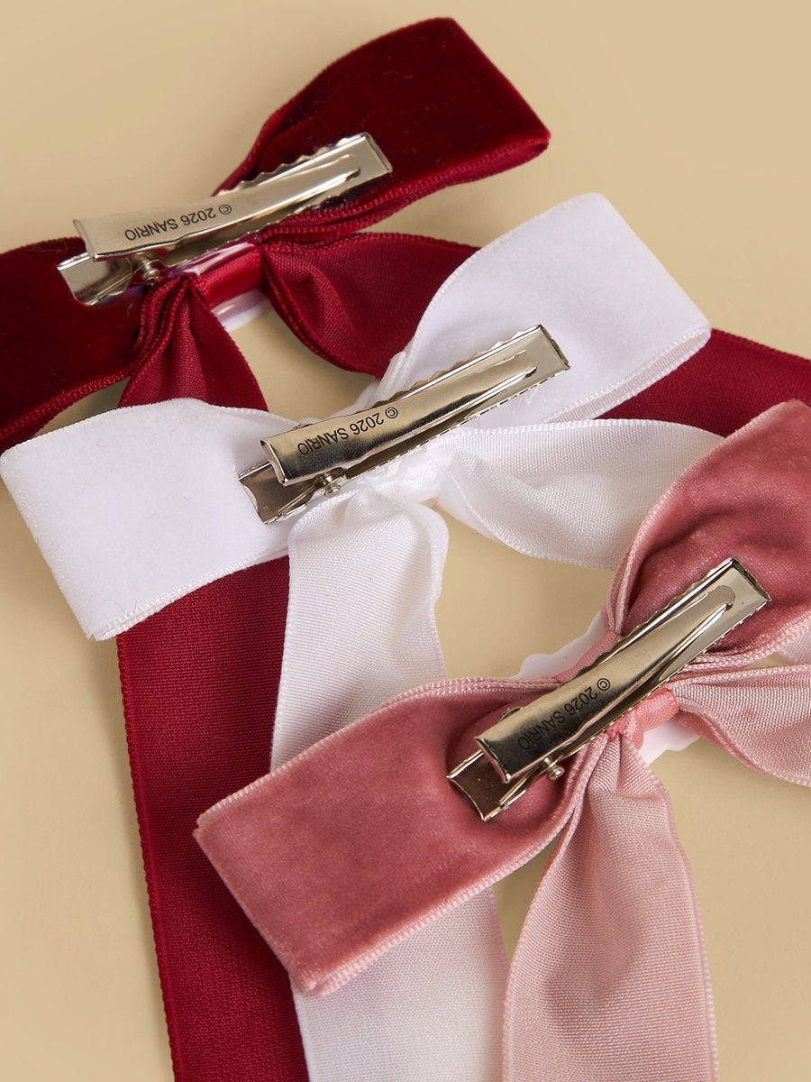Pack of 3 - Hello Kitty Accent Hair Clip