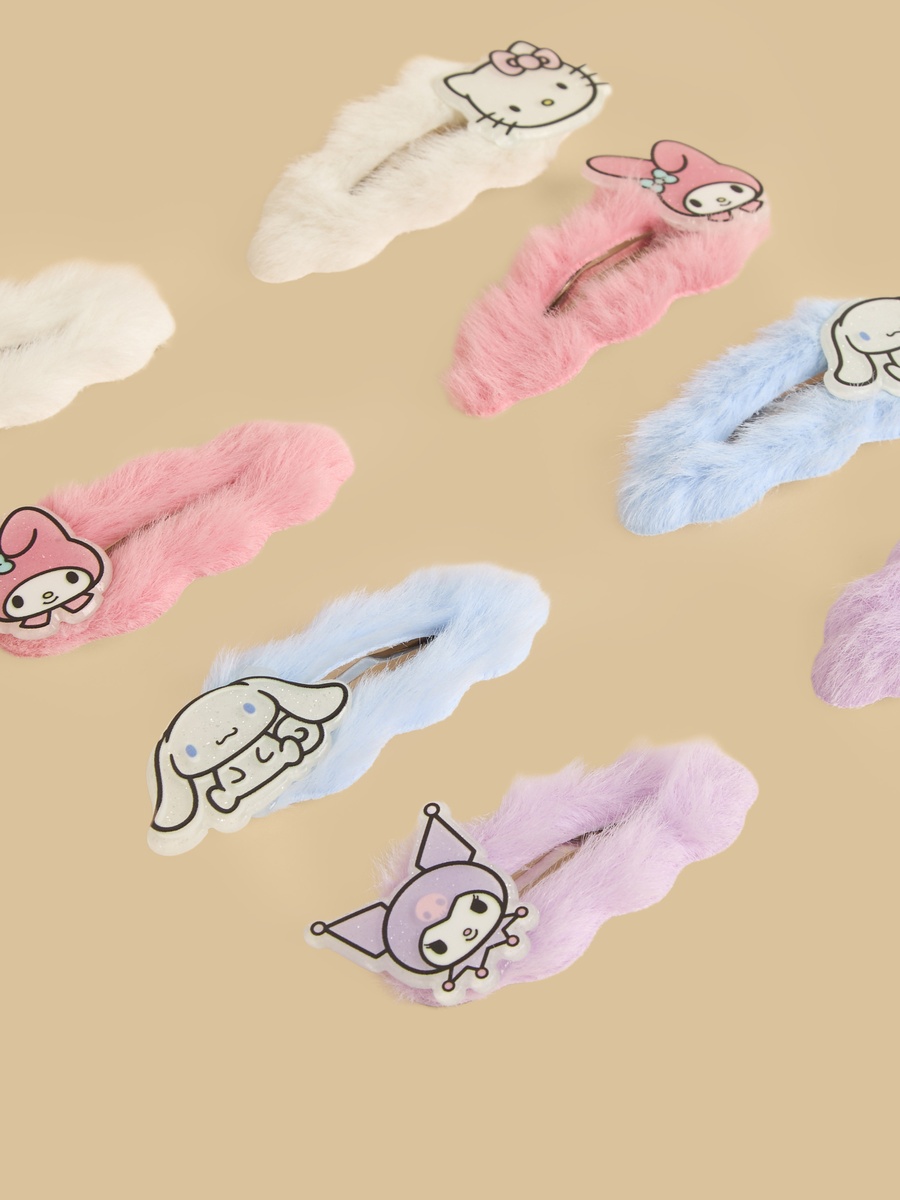 Pack of 8 - Hello Kitty and Friends Accent Hair Clip