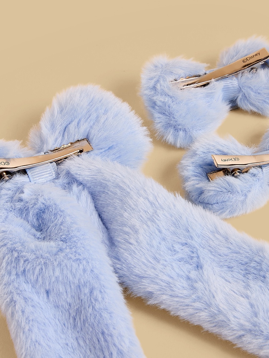 Pack of 3 - Stitch Detail Hair Clips