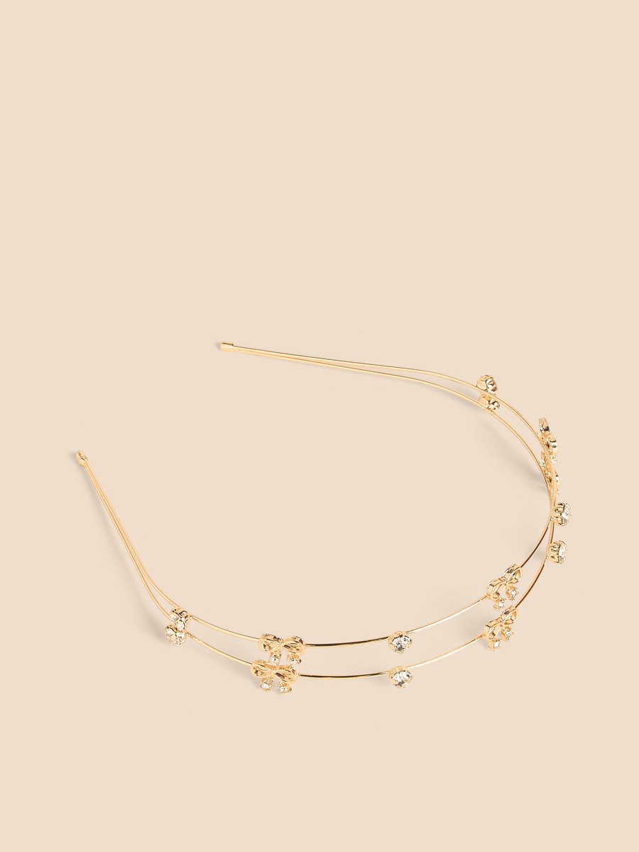 طوق شعر مزين .